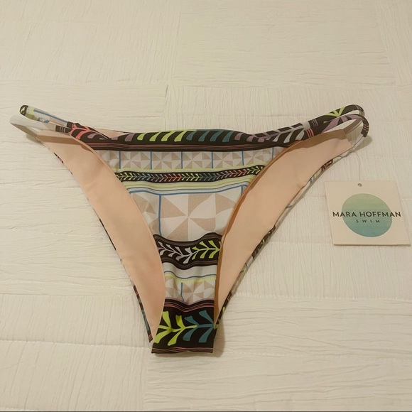 Mara Hoffman Side Straps Bikini Bottom - Picture 4 of 4